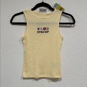 New York Botanical Garden Graphic Tank size 2XS Summer Top Vintage Boho